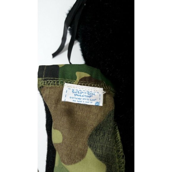 Build A Bear Workshop Dimples Retired Bear in Army - Picture 5 of 9